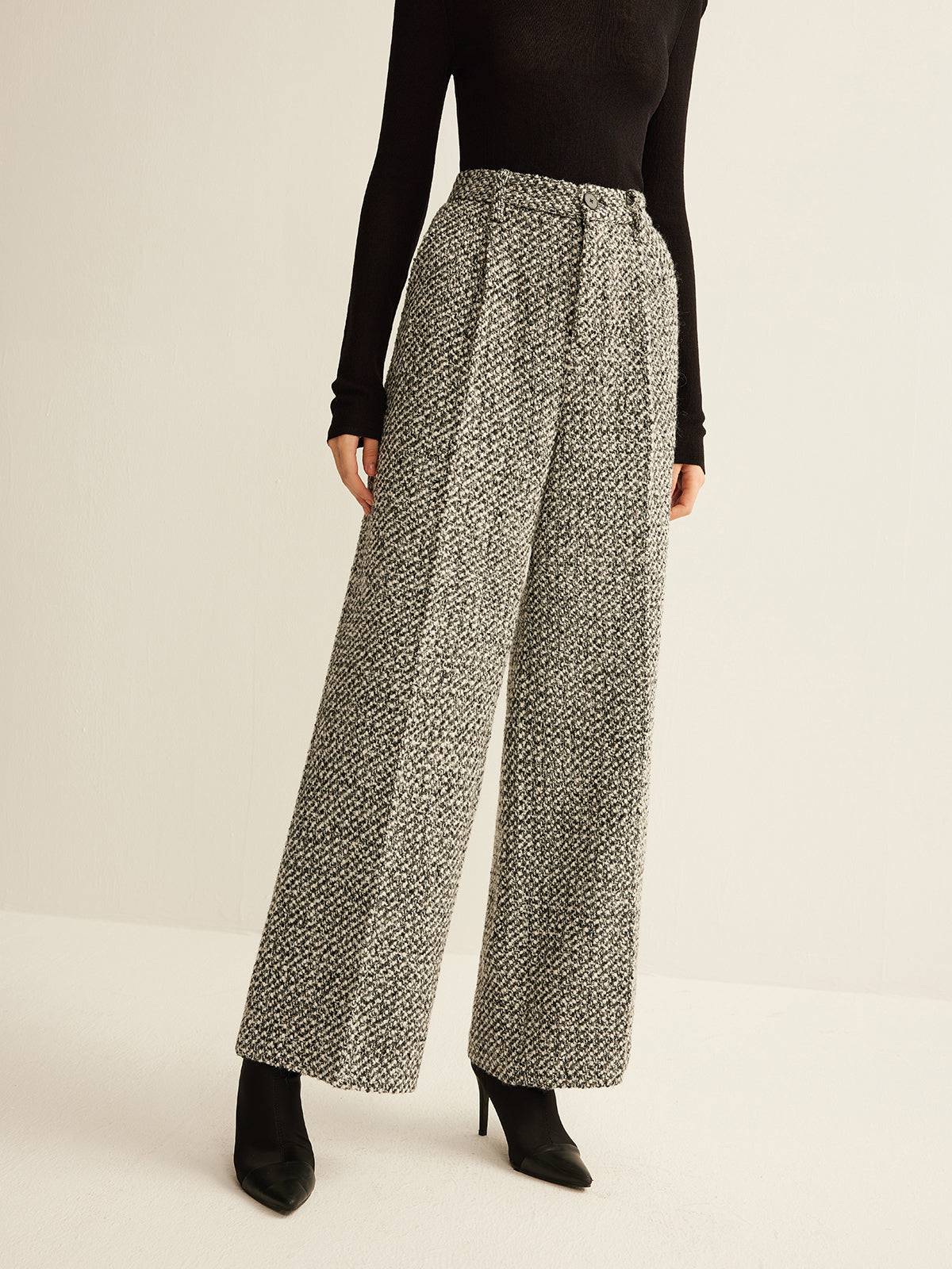 Wool-Blend Tweed Pants - Image 6