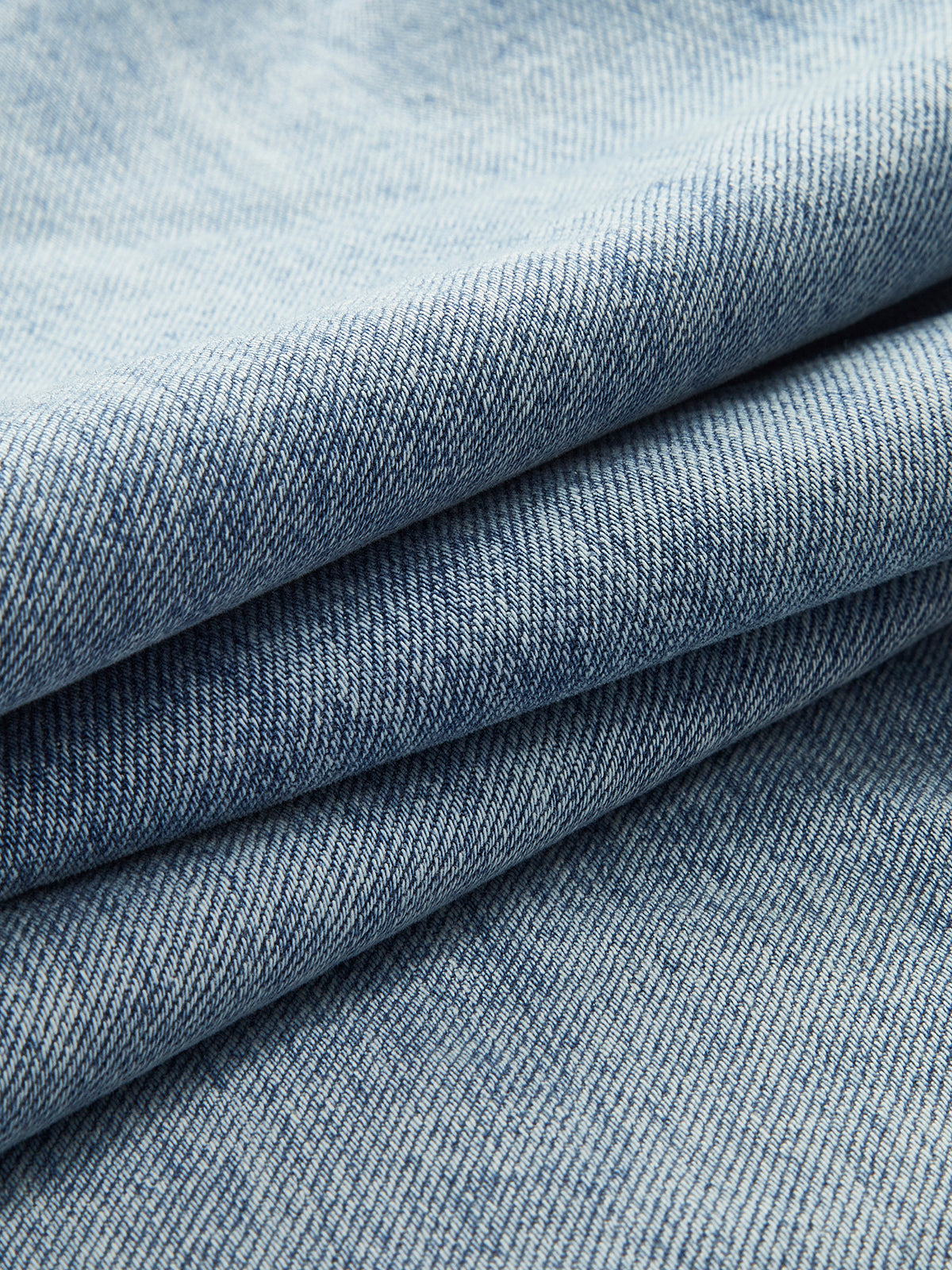 Asymmetric Waist Wide-Leg Jeans - Image 4