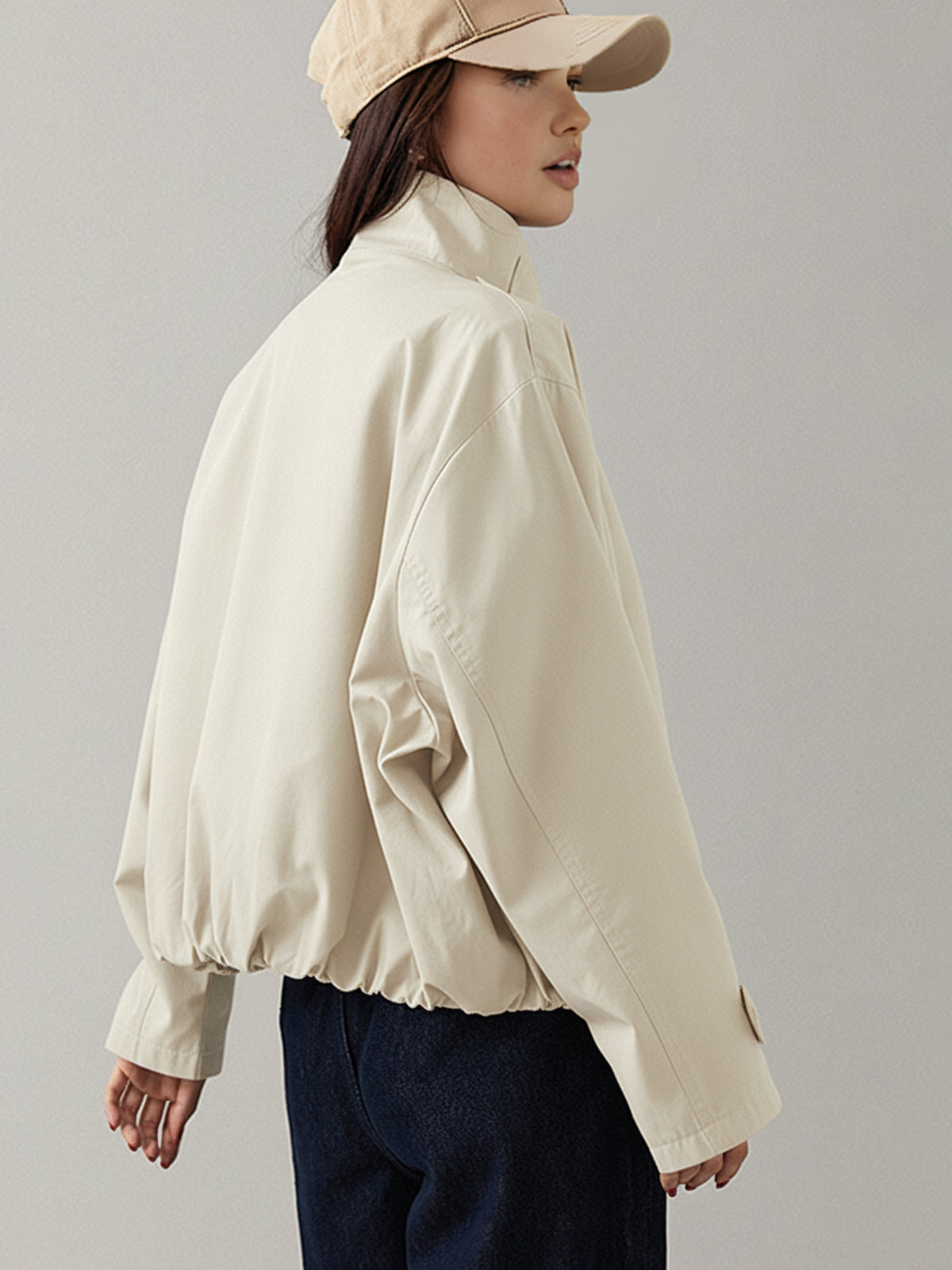 Vintage Loose Trench Coat - Image 8